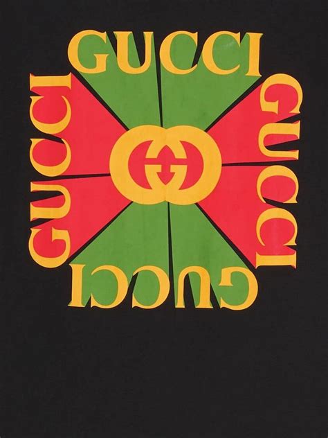 vintage gucci logo tee|How to Spot a Real Gucci T.